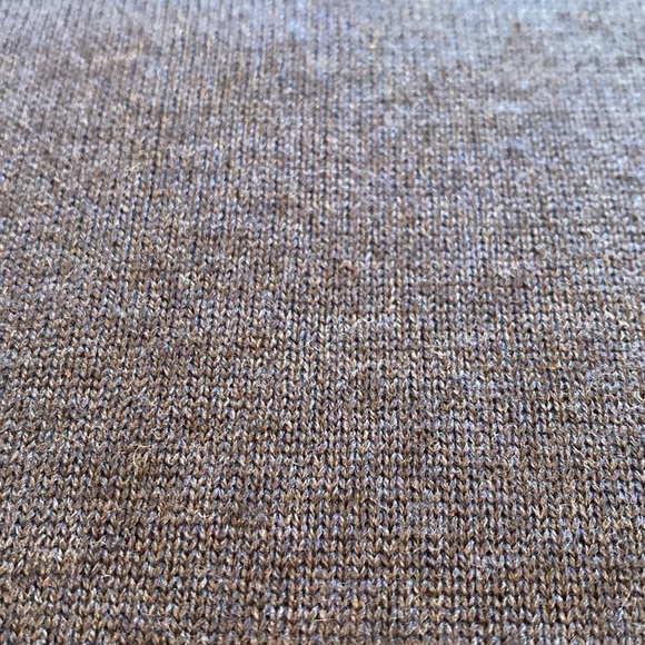 Jos A Bank Signature Collection Merino Wool Quarter Zip L/S Mid Blue Size LARGE - Picture 6 of 6